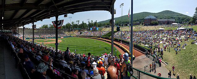 Behind the scenes at the MLB Little League Classic –